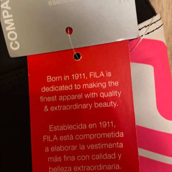 NWT FILA FITTED SHORTS - Picture 5 of 8